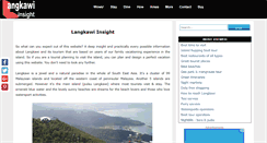 Desktop Screenshot of langkawi-insight.com